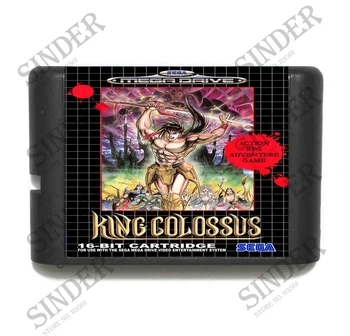 King Kolos 16 bit MD Game Card Til Sega Mega Drive Til Genesis