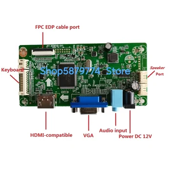 Kit til N133HSE-EB3/N133HSE-EA1 Controller board 30pin 1920X1080 SKÆRM EDP DRIVER LED-LCD-LED-panel HDMI VGA-13.3