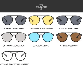 Klassisk Punk Solbriller Mænd Brand Designer Solbriller Mænd Vintage solbriller til Mænd Punk Oculos De Sol Gafas UV400