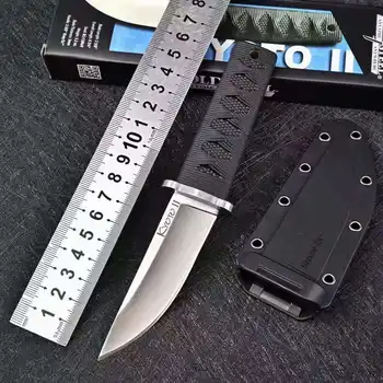 Koldt Stål med Fast Klinge SAMURAI TANTO Taktiske Knive Udendørs overlevelsesudstyr Jagt Lige Kniv Bekæmpe Katana Camping Værktøjer