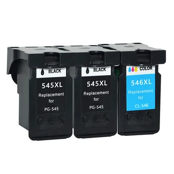 Kompatibel 545XL 545 XL Udskiftning af patroner Til Canon PG545 PG-545 PG 545 For Pixma MG3052 MG3053 MX490 MX494 MX495 Printer