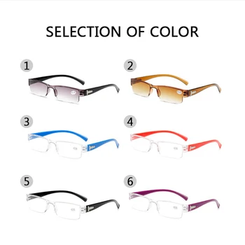 Koreansk Mode Briller til Læsning Mænd Kvinder Klar Linse Halv Frame Presbyopic Brillerne 1.0 1.5 2.0 2.5 3.0 3.5 4.0 for Læseren
