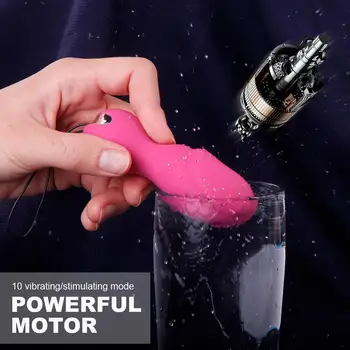 Kraftfuld Bullet Vbrating Æg til Kvinder Trådløs Fjernbetjening Vibrator Kegel Bold Klitoris Erotiske Massager Adult Sex Toy