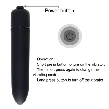 Kraftfuld Mini Bullet Vibratorer til Kvinder G-spot Vibrator Æg Klitoris Stimulator Dildo Erotisk sexlegetøj til Kvinder Håndsex