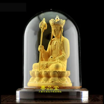 Ksitigarbha Bodhisattva statue holder sikkert hjem dekoration