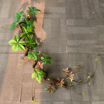 Kunstig Træ Vin Grene Falske Planter Visne Vinstokke Med Blade Til Home Wedding Baggrund Væggen Landskabspleje Dekoration