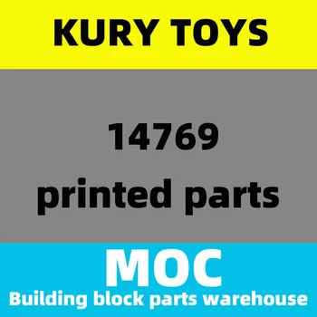 Kury Legetøj DIY MOC For 14769 trykt dele byggesten dele Til Glas og mursten legetøj