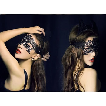 Kvinder Sexy Lace Øje Maske Fest Masker Til Maskerade Halloween Masker Maskerade