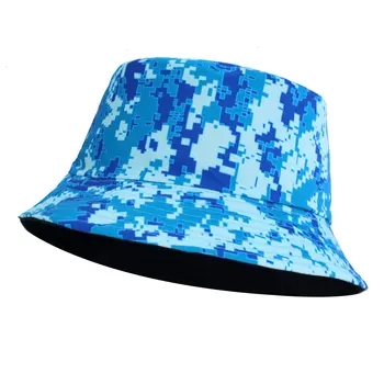 Kvinder ' s Bucket Hat Mænd Sommeren Fisker Reversible Hatte Til Kvinder Cap Trykt Bob Panama Kvindelige Hip Hop Sun Mænds Spand Cap Hat