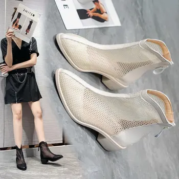 Kvinders Sandal 2021 Fashion High Top Hule Ud Sandal Nye Varme Støvler til Kvinder Sko til Kvinder Sandaler