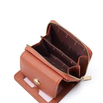 Kvinders tegnebog små og søde tegnebog damer korte læder kvinder ' s mønt pung mini wallet Portefeuille piger tegnebog clutch taske