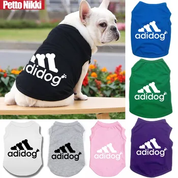 Kæledyr Hund Vest Sommer Cool Hund Tøj Cute Hvalp Åndbar T-shirt, Dog Shirt Til Små og Mellemstore Hunde Chihuahua Yorkshire
