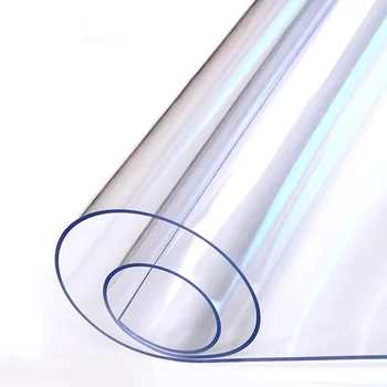 Køkken Dække Mat Cosmos Mønster Olie Klud Glas Soft Dug 1.0 mmWaterproof PVC Dug dug Gennemsigtig Tabel