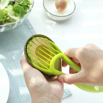 Køkken Gadgets Kiwi Kniv Avocado Dicing Multifunktionelle Corer Avocado Skæring