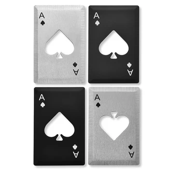 Køkken Tilbehør Poker Card Øl Oplukkere Personlig Rustfrit Stål Kreditkort Oplukker Køkken Bar Værktøj