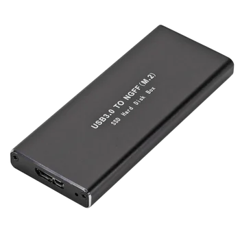 LccKaa SSD Tilfælde NGFF M. 2 SATA til USB 3.0-SSD Harddisk Boks M2 HDD med en SSD Tilfælde NGFF SATA M. 2 til USB 3.0-SSD Harddisk Sag