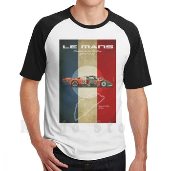 Le Mans Vintage 787B T-Shirt med Print For Mænd Bomuld Nye Cool Tee Hill Climb Løb Sporet Racerbane Raceway Racing Speed Driver