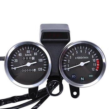 Led Motorcykel Ændret Tilbehør Speedometer Kilometertæller Omdrejningstæller For Suzuki Gn125