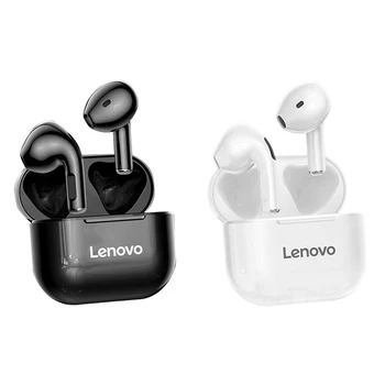Lenovo LP40 Ægte Trådløs Headset Bluetooth Øretelefoner 5.0 TWS Hovedtelefoner Dyb Bas, Stereo Øretelefoner med Mikrofon Oplader