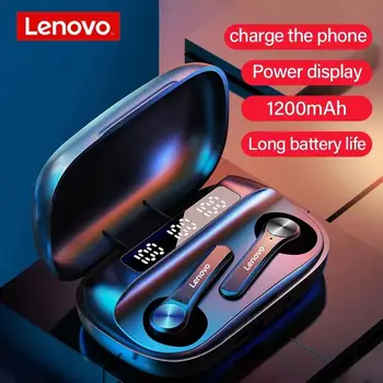 Lenovo QT81 Trådløse Hovedtelefoner TWS Hovedsæt Bluetooth 5.1 Headset-Touch-Knappen Gaming Hovedtelefoner Vandtæt Hifi Stereo Øretelefoner