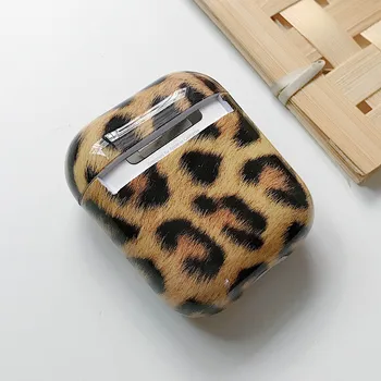 Leopard, Zebra Mønster Earpods Tilfældet for AirPods Pro 2 Øretelefon Coque Hårde Opladning Box Cover for Apple AirPod 2 Luft Bælg Pro Sag