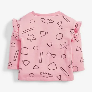 Lidt Maven 2021 Nye Mode Apple Sweatshirt Baby Piger Tøj, et Dejligt Barn Blød og Behagelig Kostume Baby Børn