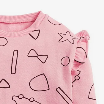 Lidt Maven 2021 Nye Mode Apple Sweatshirt Baby Piger Tøj, et Dejligt Barn Blød og Behagelig Kostume Baby Børn