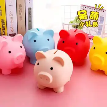 Lille Sparegris Penge Kasser Til Opbevaring Kids Legetøj Home Decor Penge At Spare Boks Børn Piggy Penge Bank