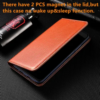 Litchi Grain Ægte Magnetisk Læder Tegnebog Telefon-etui Til Sony Xperia XA1 Ultra/Sony Xperia XA1 Plus Telefon Kort Holder Taske