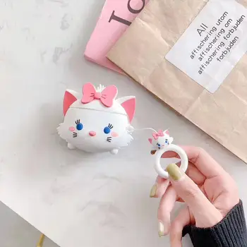 Luksus 3D-Nye Kreative Søde Piggy Kitty Bluetooth Hovedtelefon Dække Egnet Til Airpods Pro Silikone Øretelefon Dække
