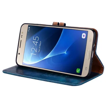 Luksus Læder Flip taske Til Samsung Galaxy J5 2016 J510 J510F Magnetisk Bog taske Til Samsung J5 2016 Telefonen Tilfælde Galaxy J5 2016