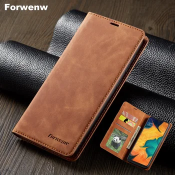 Luksus taske Til Samsung Galaxy A20 A30 A40 A50 A70 A80 Telefonen Tilfælde Læder Flip Wallet Cover med Magnetisk kort Coque Fundas