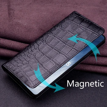 Luksus Ægte Ko Læder Flip Case Til Xiaomi Mi 11x Pro Redmi Note 10 10'ere Pro Max antal Flip Cover arbejde i hånden Læder etui