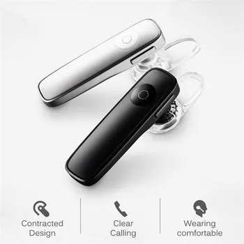 M165 Mini Bluetooth Hovedtelefon Stereo Bas Bluetooth-Headset, Håndfri hovedtelefoner Trådløse hovedtelefoner Med Mikrofon Til Alle smartphones