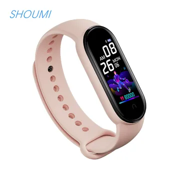 M5 Smart Ur Mænd Kvinder puls Smartband Fitness Tracker Smartwatch Band 5 Sport Ur Smart Armbånd til IOS Android Ny