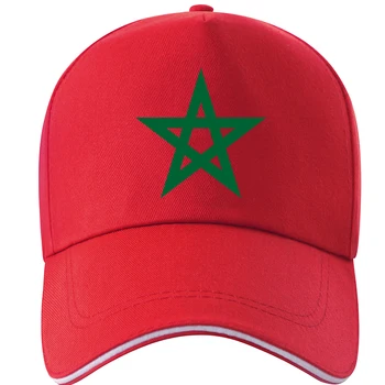 MAROKKO Baseball cap gratis skræddersyet navn antal mar solhat nation flag, ma kongerige arabisk arabisk land tekst udskriv foto CAP