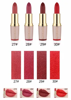 MISS ROSE Brand Læift på Læberne Kosmetik Fugtighedscreme Let at Bære Pigmenter Vandtæt Velvet Matte Lip Stick Batom Makeup