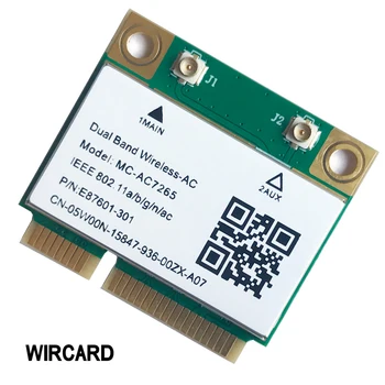 MU-AC7265 1200Mbps Trådløse Mini-PCI-E WiFi-Netværk Bluetooth-kompatible 4.2 2,4 Ghz/5 ghz-30x26x5mm