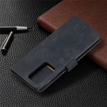 Magnetisk Flip Case For Samsung Galaxy S21 Coque Læder taske Til Samsung S21 S 21 GalaxyS21 Kortholderen Telefonens Cover Etui