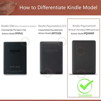 Magnetisk Smart Cover Tilfældet For Amazons Nye Kindle Paperwhite 2018 Udgivet Tilfælde funda Til Kindle Paperwhite 4 10 Generation Case