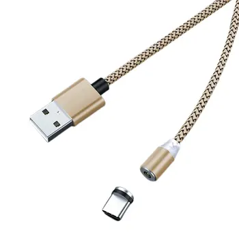 Magnetisk USB-Kabel Til Android Hurtig Opladning af Micro USB Type C Kabel Til Samsung Xiaomi Huawei Mobil Oplader Ledning