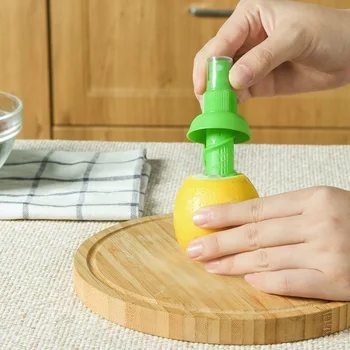Manuel Frugt Juicer Hjem Citronsaft Sprøjte Citrus Spray Mini Squeezer Køkken Tilbehør