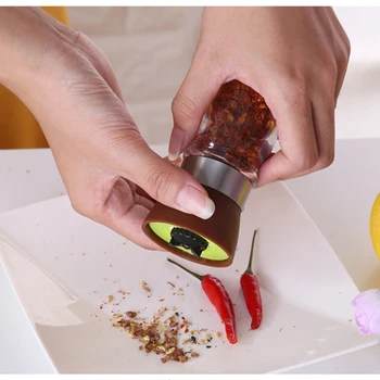 Manuel Salt, Peber Kværn Krydderier Muller Køkken Tilbehør Gryder Spice Fræsning Gadget Madlavning Værktøjer