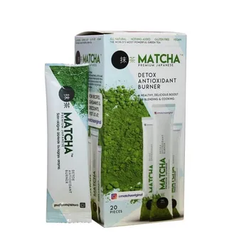 Matcha Spade Japansk Te-20 Stykker 10 Gr Slim Fit Antioxidant Detox Anti-Aging Traditionelle Sund Te Pulver Te