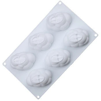 Meibum 3D Cloud Silikone Kage Forme Til Bagning Chokolade Brownie Mousse Lave Dessert Pan Udsmykning Moule silicium Bagning Værktøjer