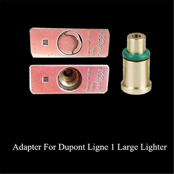 Messing Kobber Dyse Gas Fyldning Oppustelige Hoved For Cartier Lille Lighter Genanvendelige Refill Butan Gas Lighter Adapter Tilbehør