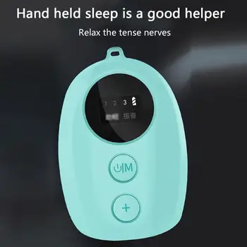 Microcurrent Søvn Hånd, der Holder Sove Puls Vibrationer Slappe af Nerver Stramme Enhed Smart Pres Massage Lettelse, Instant Hjem R2S8