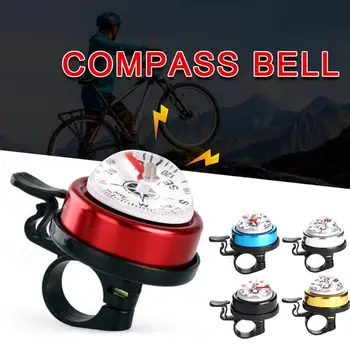 Miljøvenlig Manuel Bil Klokke Til Cykel Mountainbike Aluminium Legering Kompas Bell Horn Bil Bell Riding Udstyr