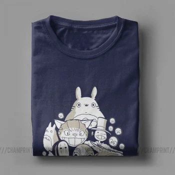 Min Nabo Totoro Mænds T-Shirt-Nyhed Tee Shirt Kort Ærme Rund Hals T-Shirts Ren Bomuld Sommer Tøj