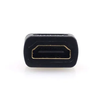 Mini HDMI han-Type C til Kvindelige Skriv Et Adapter-Stik til 1080p 3D-TV Version 1.4 understøtter 3D-TV stabil og pålidelig